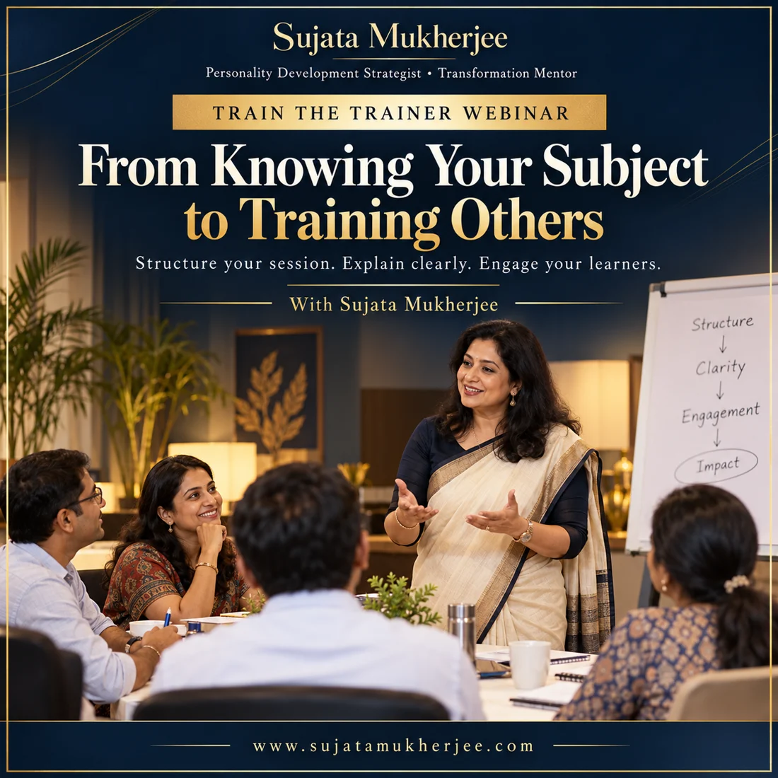 From Knowing Your Subject to Training Others event creative