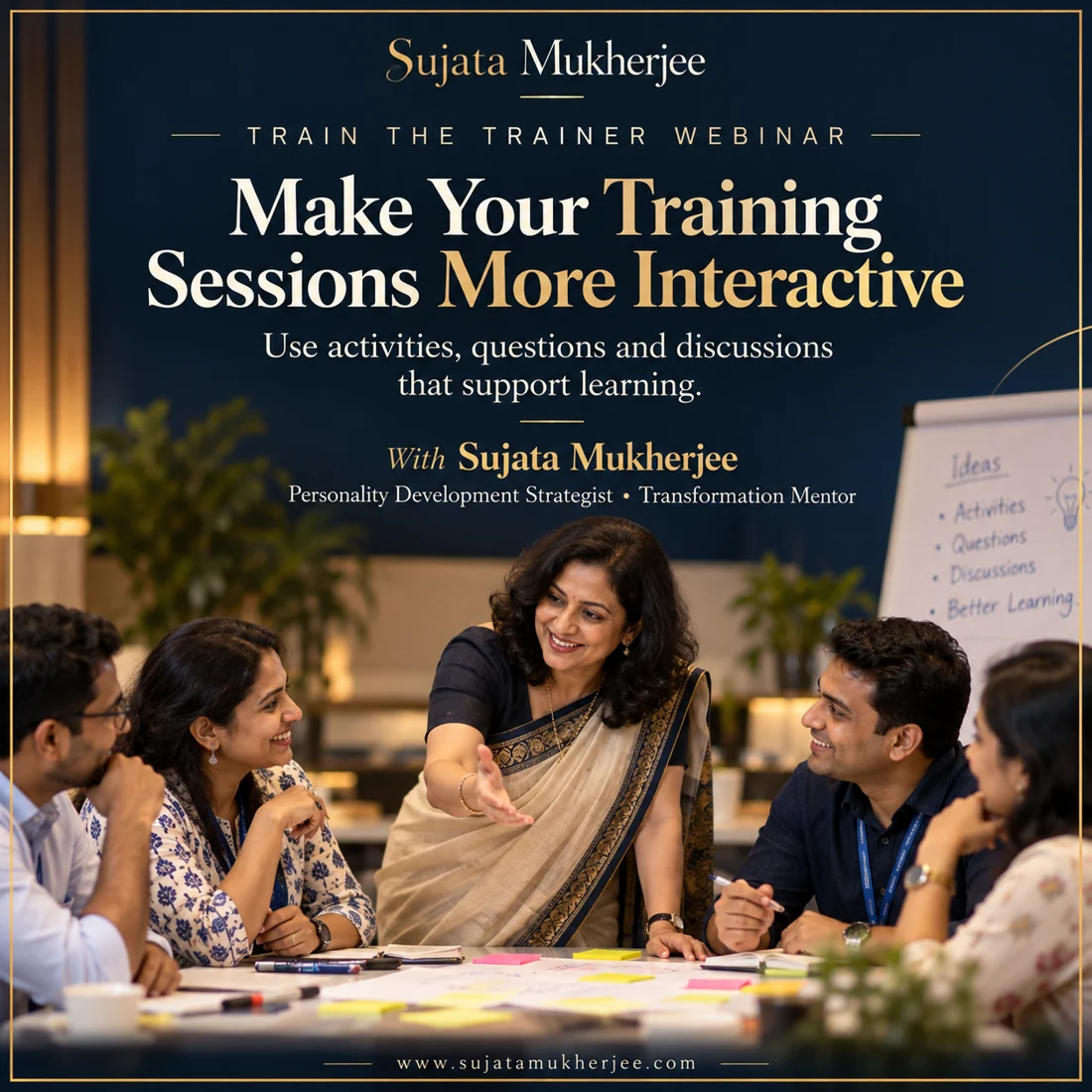 Make Your Training Sessions More Interactive event creative